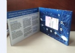 4.3inch Video Brochure in blue